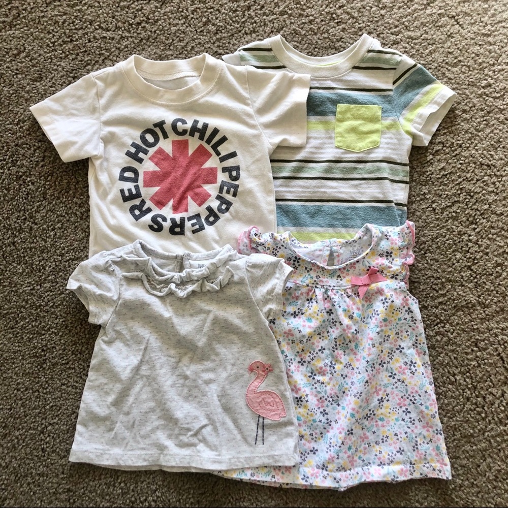 Lot of 4 Toddler T-Shirts
